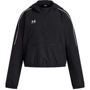 Under Armour Girls' Challenger Anorak, Water-Repellent Raincoat for Outdoor Pursuits, Breathable and Comfortable Girls' Jacket with Pockets,Black / / White,YXL Under Armour Girls' Challenger Anorak, Water-Repellent Raincoat for Outdoor Pursuits, Breathable and Comfortable Girls' Jacket with Pockets,Black / / White,YXL