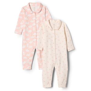 Amazon Essentials x Sofia Grainge Unisex Babies' Footless Sleepsuit, Pack of 2, Pink Bunny Bear, 0 Months Amazon Essentials x Sofia Grainge Unisex Babies' Footless Sleepsuit, Pack of 2, Pink Bunny Bear, 0 Months