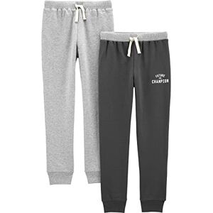 Simple Joys by Carter's Baby Boys' 2-Pack Athletic Knit Jogger Pants, Light Grey Heather/Dark Grey, 24 Months (Pack of 2) Simple Joys by Carter's Baby Boys' 2-Pack Athletic Knit Jogger Pants, Light Grey Heather/Dark Grey, 24 Months (Pack of 2)