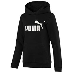 Puma Ess Girls' Hooded Sweatshirt Fl G, girls, Sweatshirt, 852524, Cotton black, 104 (EU) Puma Ess Girls' Hooded Sweatshirt Fl G, girls, Sweatshirt, 852524, Cotton black, 104 (EU)