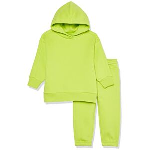 Amazon Essentials Unisex Kids' Modern Sweat Set, Pack of 2, Lime Green, 2 Years Amazon Essentials Unisex Kids' Modern Sweat Set, Pack of 2, Lime Green, 2 Years