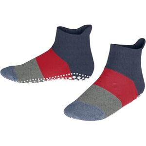 FALKE Unisex Kids Colour Block K HP Cotton Grips On Sole 1 Pair Grip socks, Blue (Dark Blue Melange 6688) new eco-friendly, 12-2.5 FALKE Unisex Kids Colour Block K HP Cotton Grips On Sole 1 Pair Grip socks, Blue (Dark Blue Melange 6688) new eco-friendly, 12-2.5