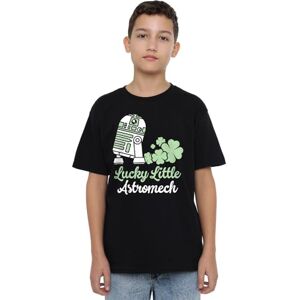Star Wars St Patrick's Day Lucky Astromech Unisex Kids T Shirt, Black, 7-8 Years Star Wars St Patrick's Day Lucky Astromech Unisex Kids T Shirt, Black, 7-8 Years