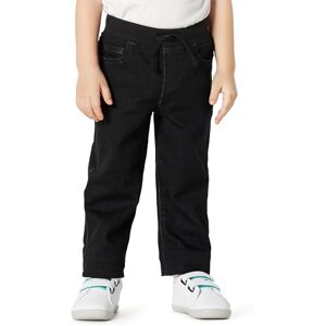 Amazon Essentials Unisex Babies' Soft Stretch Pull-On Jeans for Boys and Girls , Black Wash, 18 Months Amazon Essentials Unisex Babies' Soft Stretch Pull-On Jeans for Boys and Girls , Black Wash, 18 Months