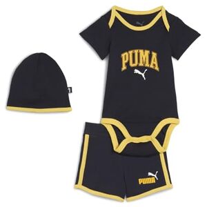 Puma Unisex Baby MINICATS CLASS Newborn 3-Piece Set INF Gestrickte Anzüge, New Navy, 68 Puma Unisex Baby MINICATS CLASS Newborn 3-Piece Set INF Gestrickte Anzüge, New Navy, 68