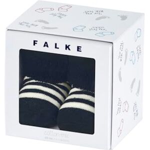 FALKE Unisex Baby Erstlingsringel B So Cotton Plain 1 Pair Socks, Blue Space 6116, 0-1 month FALKE Unisex Baby Erstlingsringel B So Cotton Plain 1 Pair Socks, Blue Space 6116, 0-1 month