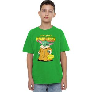 Star Wars Strong Grogu Unisex Kids T Shirt, Kelly Green, 9-10 Years Star Wars Strong Grogu Unisex Kids T Shirt, Kelly Green, 9-10 Years