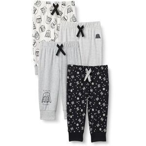 Amazon Essentials Baby Boys' Trousers, Pack of 4, Star Wars Tiny Trooper, 3-6 Months Amazon Essentials Baby Boys' Trousers, Pack of 4, Star Wars Tiny Trooper, 3-6 Months
