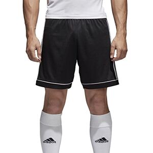 adidas Men's Team 17 Football Shorts, White Black, 5A