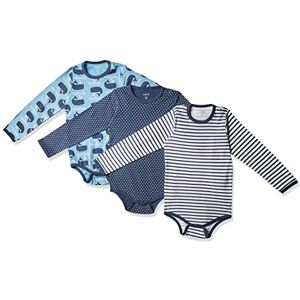 Care+ Baby Body Langarm aus 100% Baumwolle (3er Pack) Care+ Baby Body Langarm aus 100% Baumwolle (3er Pack)