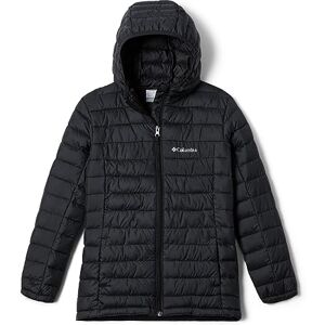 Columbia Youth Girls Silver Falls Hooded Jacket Hooded Puffer Jacket, BLACK, Size XXS Columbia Youth Girls Silver Falls Hooded Jacket Hooded Puffer Jacket, BLACK, Size XXS
