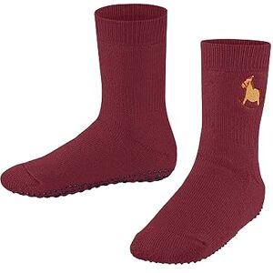 FALKE Unisex Kids Catspads Embroidery K HP Cotton Wool Grips On Sole 1 Pair Grip socks, Red (Ruby 8830), 12-2.5 FALKE Unisex Kids Catspads Embroidery K HP Cotton Wool Grips On Sole 1 Pair Grip socks, Red (Ruby 8830), 12-2.5