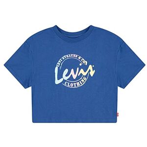 Levi's Kids Lvg Ss Meet And Greet Script T Girl'S 5 Years True Navy Levi's Kids Lvg Ss Meet And Greet Script T Girl'S 5 Years True Navy