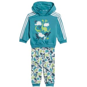 adidas Unisex Dino Camo Allover Print French Terry Jogger Set Youth/Baby Jogger, Arctic Fusion/White, 0-3 Months adidas Unisex Dino Camo Allover Print French Terry Jogger Set Youth/Baby Jogger, Arctic Fusion/White, 0-3 Months