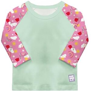 Mitac , UPF 40+ Sun Protection Long Sleeve Swim Guard Rash Top for Baby and Toddler Happy Days (Age 2-3 Years), Boys and Girls Mitac , UPF 40+ Sun Protection Long Sleeve Swim Guard Rash Top for Baby and Toddler Happy Days (Age 2-3 Years), Boys and Girls