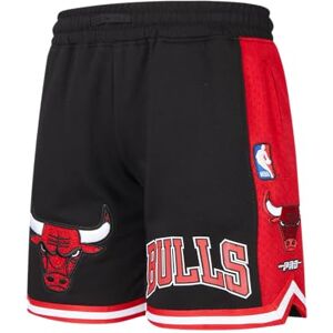 Pro Standard Big Boys NBA Chicago Bulls Classic Chenille Athletic Short Black/Red S Pro Standard Big Boys NBA Chicago Bulls Classic Chenille Athletic Short Black/Red S