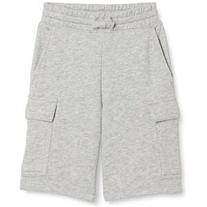 Amazon Essentials Boys' Terry Cargo Sweat Shorts, Light Grey Heather, 11-12 Years Amazon Essentials Boys' Terry Cargo Sweat Shorts, Light Grey Heather, 11-12 Years