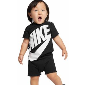 Nike Baby Boy's Futura Romper (Infant) Black 24 Months Nike Baby Boy's Futura Romper (Infant) Black 24 Months