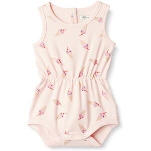 Amazon Essentials x Sofia Grainge Baby Girls' Lightweight French Terry Sleeveless Shorts Romper Suit, Light Pink Ice Cream, 6-9 Months Amazon Essentials x Sofia Grainge Baby Girls' Lightweight French Terry Sleeveless Shorts Romper Suit, Light Pink Ice Cream, 6-9 Months