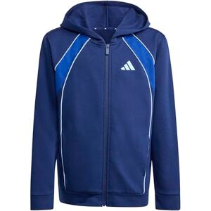 adidas Unisex Kids COLOR BLOCK FULLZIP HOODIE, dark blue/team royal blue/glow blue, 5-6 Years adidas Unisex Kids COLOR BLOCK FULLZIP HOODIE, dark blue/team royal blue/glow blue, 5-6 Years