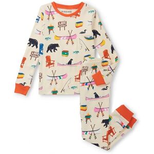 Little Blue House Kids' Long Sleeve Printed Pyjamas, On The Lake, 3 Years Little Blue House Kids' Long Sleeve Printed Pyjamas, On The Lake, 3 Years