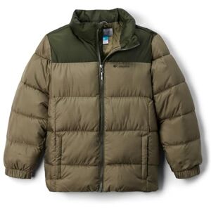Columbia Youth Boys Puffect 2 Jacket, Puffer Jacket, Stone Green/Greenscape, X-Small Columbia Youth Boys Puffect 2 Jacket, Puffer Jacket, Stone Green/Greenscape, X-Small