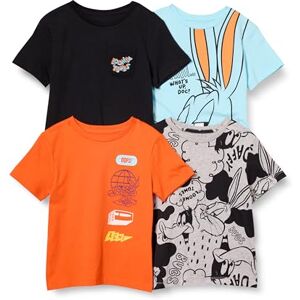 Amazon Essentials Looney Tunes Boys' Short-Sleeve T-Shirts, Pack of 4, Looney Tunes Bugs, 3 Years Amazon Essentials Looney Tunes Boys' Short-Sleeve T-Shirts, Pack of 4, Looney Tunes Bugs, 3 Years