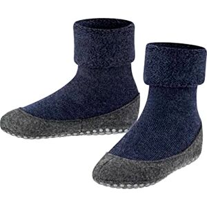 FALKE Unisex Kids Cosyshoe K Hp Wool Grips On Sole 1 Pair Grip socks, Blue Dark 6680, 3/3.5 UK FALKE Unisex Kids Cosyshoe K Hp Wool Grips On Sole 1 Pair Grip socks, Blue Dark 6680, 3/3.5 UK