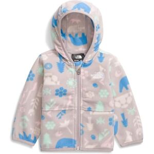 The North Face Kids Glacier Full Zip Hooded Jacket, Moonstone Grey Multi Pi, 3 Months The North Face Kids Glacier Full Zip Hooded Jacket, Moonstone Grey Multi Pi, 3 Months