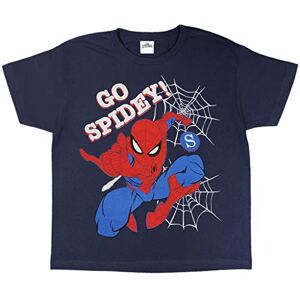 Popgear Marvel Comics Spiderman Go Spidey Boys T-Shirt Navy 7-8 Years Ages 2-13, Childrens Clothes, Avengers, Spiderman Kids Top, Toddler to Teens, Boys Birthday Gift Idea Popgear Marvel Comics Spiderman Go Spidey Boys T-Shirt Navy 7-8 Years Ages 2-13, Childrens Clothes, Avengers, Spiderman Kids Top, Toddler to Teens, Boys Birthday Gift Idea
