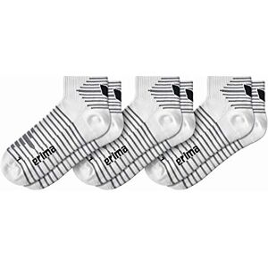 Erima Women 3-Pack Short Socks Sports Socks White, 39-42 Erima Women 3-Pack Short Socks Sports Socks White, 39-42