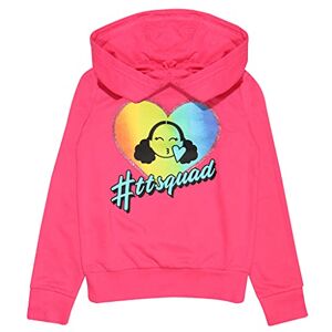 Popgear Hearts By Tiana TT Squad Girls Pullover Hoodie Pink 9-10 Years Popgear Hearts By Tiana TT Squad Girls Pullover Hoodie Pink 9-10 Years