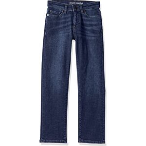 Amazon Essentials Boys' Regular Straight-Fit Jeans, Dark Wash, 11 Years Amazon Essentials Boys' Regular Straight-Fit Jeans, Dark Wash, 11 Years