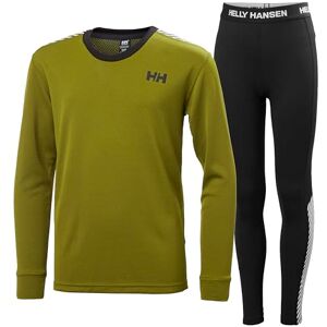 Helly Hansen Junior HH Lifa Active Base Layer Set - Olive Green - Unisex Helly Hansen Junior HH Lifa Active Base Layer Set - Olive Green - Unisex