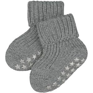 FALKE Unisex Baby Catspads Cotton B Hp Thick Grips On Sole 1 Pair Grip socks, Grey Light Melange 3390, 12-18 months FALKE Unisex Baby Catspads Cotton B Hp Thick Grips On Sole 1 Pair Grip socks, Grey Light Melange 3390, 12-18 months
