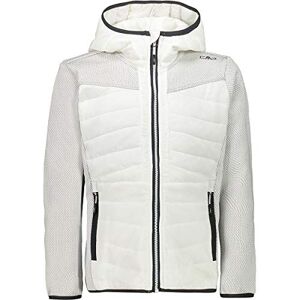 CMP Knit-Tech Children's Jacket with Fixed Hood, B.Co Gesso, 104 CMP Knit-Tech Children's Jacket with Fixed Hood, B.Co Gesso, 104
