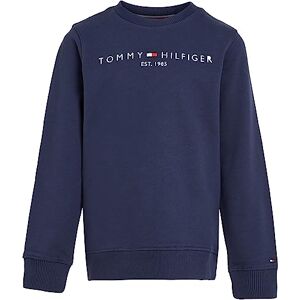 Tommy Hilfiger Kids’ Unisex Essential Sweatshirt without Hood, Blue (Twilight Navy), 16 Years Tommy Hilfiger Kids’ Unisex Essential Sweatshirt without Hood, Blue (Twilight Navy), 16 Years