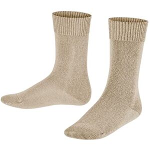 FALKE Unisex Kids Comfort Wool K So Thick Warm Plain 1 Pair Socks, Beige Cream 4011, 3-5 FALKE Unisex Kids Comfort Wool K So Thick Warm Plain 1 Pair Socks, Beige Cream 4011, 3-5