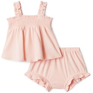 Amazon Essentials x Sofia Grainge Baby Girls' Cotton Sleeveless Shirt and Shorts Play Set, Light Pink, 24 Months Amazon Essentials x Sofia Grainge Baby Girls' Cotton Sleeveless Shirt and Shorts Play Set, Light Pink, 24 Months