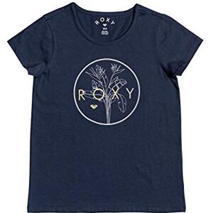 Roxy Girl's Endless Music Foil T-shirt Pour Fille 4-16 T Shirt, Mood Indigo, 14 Years UK Roxy Girl's Endless Music Foil T-shirt Pour Fille 4-16 T Shirt, Mood Indigo, 14 Years UK