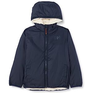 Helly Hansen Unisex Kids K Champ Reversible Jacket Shirt, NAVY, 5 Years UK Helly Hansen Unisex Kids K Champ Reversible Jacket Shirt, NAVY, 5 Years UK