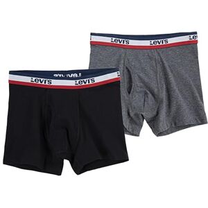 Levi's Kids Boys Sportswear Logo 2pk 9l0130 Boxer Briefs, Black, S UK Levi's Kids Boys Sportswear Logo 2pk 9l0130 Boxer Briefs, Black, S UK