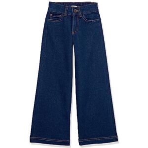 Amazon Essentials Girls' Wide Leg Jeans, Dark Indigo, 5 Years Amazon Essentials Girls' Wide Leg Jeans, Dark Indigo, 5 Years