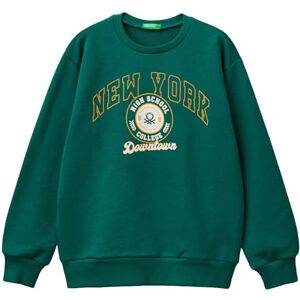 United Colors of Benetton Kids & Teen's Jersey G/C M/L 3fwyc10k6 Hooded Sweatshirt, Green, 120 cm United Colors of Benetton Kids & Teen's Jersey G/C M/L 3fwyc10k6 Hooded Sweatshirt, Green, 120 cm