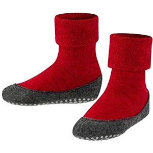 FALKE Unisex Kid's Cosyshoe Minis K HP Wool Grips On Sole 1 Pair Socks, Red (Fire 8150), 9-10 FALKE Unisex Kid's Cosyshoe Minis K HP Wool Grips On Sole 1 Pair Socks, Red (Fire 8150), 9-10