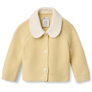 Amazon Essentials x Sofia Grainge Unisex Kids' Peter Pan Collar Sweater Jacket, Butter Yellow, 3 Years Amazon Essentials x Sofia Grainge Unisex Kids' Peter Pan Collar Sweater Jacket, Butter Yellow, 3 Years
