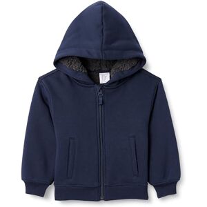 Amazon Essentials Boys' Sherpa Lined Hoodie Sweatshirt, Navy, 5 Years Amazon Essentials Boys' Sherpa Lined Hoodie Sweatshirt, Navy, 5 Years