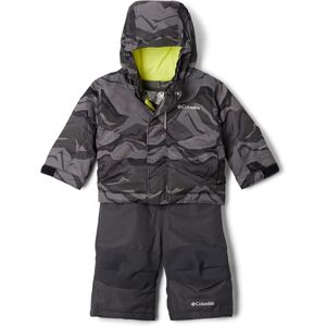 Columbia Unisex Baby Buga Set Snowsuit Romper, Black Tectonic, 6/12 Columbia Unisex Baby Buga Set Snowsuit Romper, Black Tectonic, 6/12