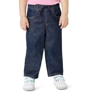 Amazon Essentials Baby Girls' Soft Stretch Relaxed-Fit Wide Leg Denim Jeans, Dark Wash, 3-6 Months Amazon Essentials Baby Girls' Soft Stretch Relaxed-Fit Wide Leg Denim Jeans, Dark Wash, 3-6 Months