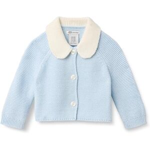 Amazon Essentials x Sofia Grainge Unisex Babies' Peter Pan Collar Sweater Jacket, Pale Blue, 24 Months Amazon Essentials x Sofia Grainge Unisex Babies' Peter Pan Collar Sweater Jacket, Pale Blue, 24 Months